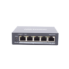 Switch Gigabit PoE+ / No Administrable / 4 Puertos 1000 Mbps PoE+ / 1 Puerto 1000 Mbps Uplink / 35 Watts