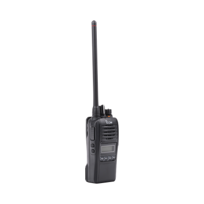 Radio Digital NXDN en la banda de VHF, rango de frecuencia 136-174MHz, sumergible IP67, analógico y digital, opera en sistemas trunking y convencional