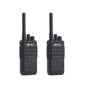 Par de radios analógicos, listos para utilizarse, operan en UHF 400-470 MHz de 2 watts de potencia. ¡PRECONFIGURADOS!