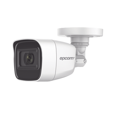 Kit TurboHD 1080p Lite / DVR 4 canales / Audio por Coaxitron / 4 Cámaras Bala de Metal con Micrófono Integrado