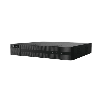 KIT TurboHD 1080p / DVR 4 canales / 4 Cámaras Bala de Metal / H.265+ / 1 Fuente de Poder Profesional / Accesorios de Instalación
