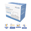 KIT TurboHD 720p / DVR 4 canales / 4 Cámaras Bala de Policarbonato / 4 Cables 18 Mts / 1 Fuente de Poder Profesional