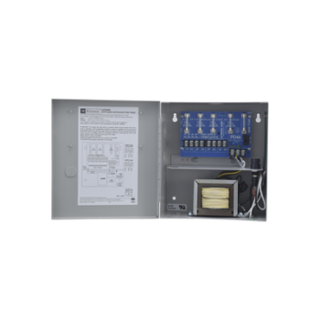 Fuente de poder ALTRONIX de 24 Vca @ 3.5 Amper o 28 Vca @ 3.0 Amper, para 4 cámaras, Con voltaje de entrada de 115 Vca,