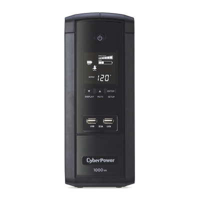 UPS - No Break  CYBERPOWER BRG1000AVRLCD-5Y