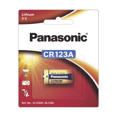 Baterías  PANASONIC CR123APA/1B