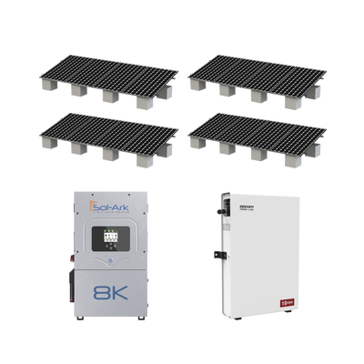 KIT SOLAR - Sistema Aislado  SOL-ARK KITHYBRID8KSOL