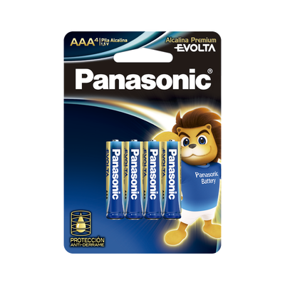 Baterías  PANASONIC LR03EGL/4B