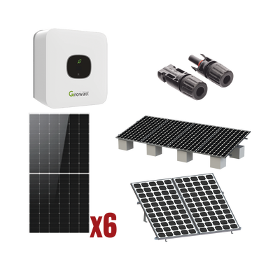 KIT SOLAR - Interconexión GROWATT MIC3300KIT1