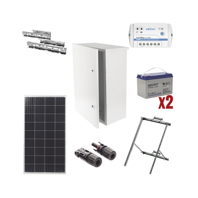 KIT SOLAR - Sistema Aislado EPCOM POWERLINE PLRAD-FV