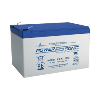 Batería 12V Recargable, 12AH, Para Respaldo, Tecnologías AGM/VRLA, 5 Años Vida Útil, Terminales tipo F2, Reconocida UL , Sin Mantenimiento, Sin Derrames