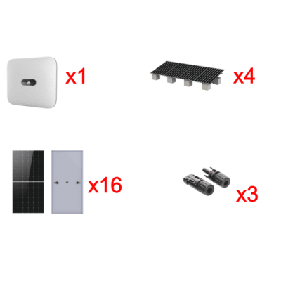 KIT SOLAR - Interconexión HUAWEI FUSIONSOLAR SUN200010KLKIT