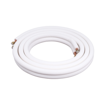 Kit de tubería / 1 / 4"  y 3 / 8 " / Capacidad para minisplit AUFIT / 1 Tonelada / Cinta aislante / Accesorios / Longitud de 4 metros