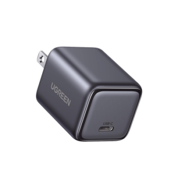 Cargador Mini de 30W | 1 USB-C de Carga Rápida | Tecnología GaN II | Carga Inteligente | Múltiple Protección | Mayor Eficiencia Energética | Tamaño Compacto.