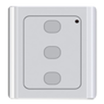 Control Remoto Inalambrico  RF de PARED,  compatible con ACCESSFORCE y FS1000SPEED