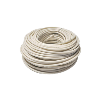 Cable Doble Aislado para Cercas Electrificadas / Bobina 50 m (164 ft) / Calibre 22 / Anti-UV / Multifilar Flexible