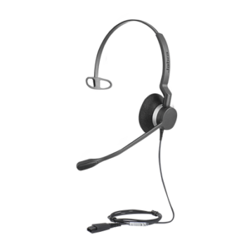 Diadema / Auricular Jabra Biz 2300 Mono / QD / Ultra Resistente / Brazo 360° / Contact Center (2303-820-105)