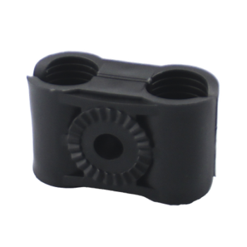 Paquete de 10 Sujetadores Plasticos Para Cable Coaxial de 1/2"