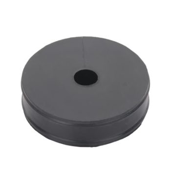 Inserto de Caucho de 4" Con Un Orificio para Cable de 1/2 in