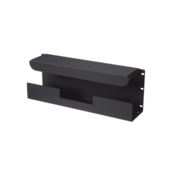Accesorio Pasacables Para Rack Estándar de 19 in, 4 UR, Capacidad de 260 Cables Cat6, 4.5 in de Profundidad, Color Negro