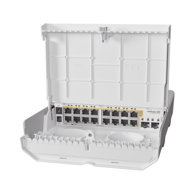 Redes e IT  MIKROTIK CRS318-16P-2S+OUT