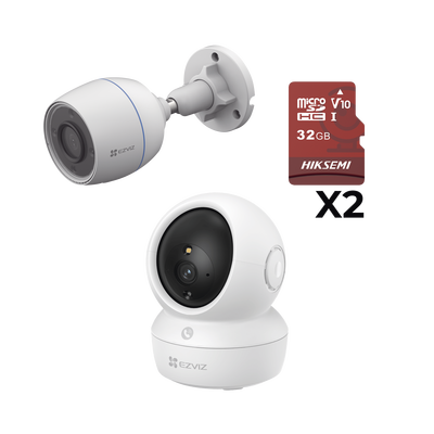 Videovigilancia  EZVIZ CSH6C/3MP/H3C/KM2