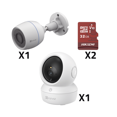 Videovigilancia  EZVIZ CSH6C/5MP/H3C/KM2