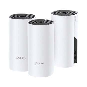 KIT 3 Routers Inalámbricos MESH Interior para Hogar / Doble Banda Wi-Fi 5 AC1200 Mbps / 2 Puerto Gigabit WAN/LAN / 2 Antenas Internas / Administración Mediante la App Deco (iOS, Android)