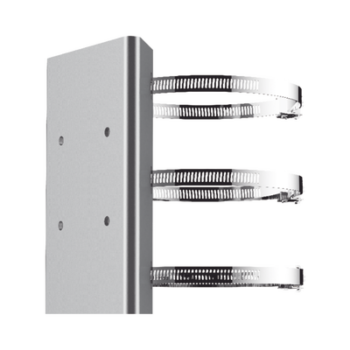 Montaje de Poste para PTZ / Acero Inoxidable / Compatible con PTZ HIKVISION