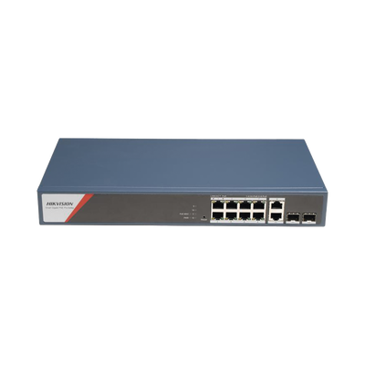 Switches PoE  HIKVISION DS-3E1512HP-SI-8P2T2F
