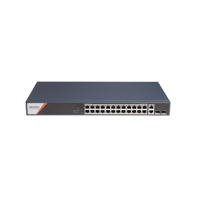 Switches PoE  HIKVISION DS-3E1528HP-SI-24P2T2F