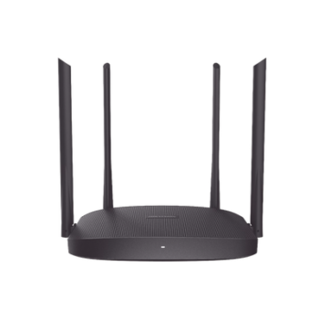 Router Inalámbrico WISP / Hasta 1200 Mbps / Doble Banda AC (2.4 GHz y 5 GHz) / 3 Puertos LAN 10/100 Mbps + 1 Puerto WAN 10/100 Mbps / 4 Antenas Externas Omnidireccional de 5 dBi / Interior