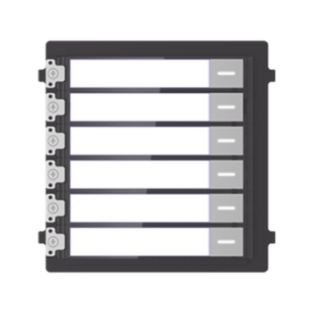Módulo de Botones Para Videoportero Modular / Llamada de un solo Toque / Soporta Hasta 6 Monitores Principales