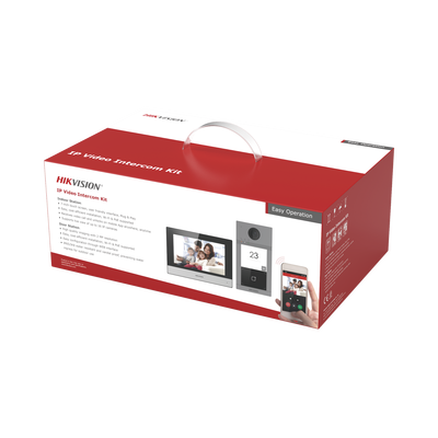 Videoporteros IP  HIKVISION DS-KIS604-P(B)