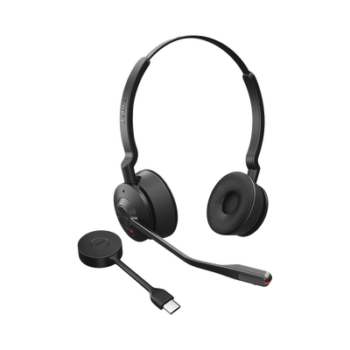 Diadema / Auricular Jabra Engage 55 Stereo / DECT USB-A / Cancelación Activa de Ruido / 150m Alcance (9559-450-125)