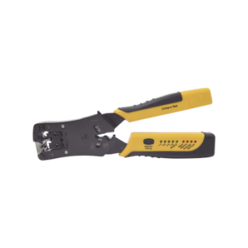 Pinza 3 en 1: Pelacables/ Terminado/ Probador para UTP. Enchufe Modular de Prueba para RJ45/RJ11/RJ22.