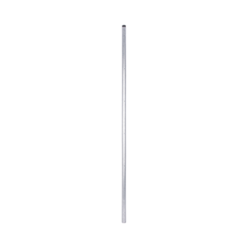 Poste de Esquina / Tubo Galvanizado G60 / 1.20 m (3.9 ft) / 5 Perforaciones / 1" Diámetro / Para Cerco Eléctrico