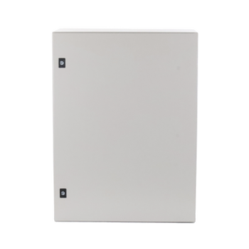 Gabinete de Acero, Nema 4 -IP 65 de 60 x 80 x 30 cm con Platina.