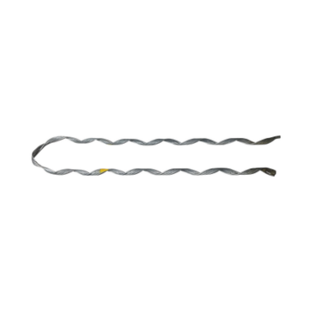 Remate Preformado de Acero Galvanizado para fibra Mini-ADSS, Diámetros 6-7 mm (Estructura de 4 hilos con Polvo Abrasivo)