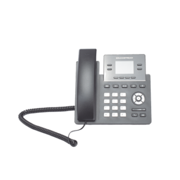 Teléfono IP Grado Operador, 4 líneas SIP con 2 cuentas, puertos Gigabit PoE, pantalla a color 2.4", codec Opus, IPV4/IPV6 con gestión en la nube GDMS