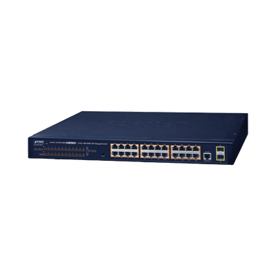 Switches PoE  PLANET GS-4210-24P2S