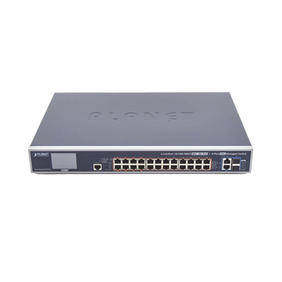 Switches PoE  PLANET GS-6320-24UP2T2XV