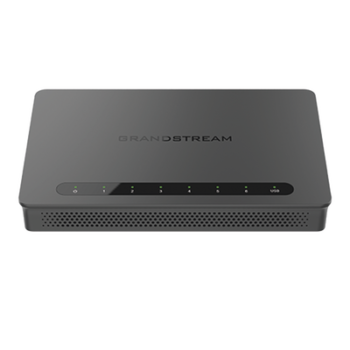 Router Gigabit VPN / Balanceador de cargas / 30,000 sesiones NAT /  4 puertos 10/100/1000 Mbps + 2 puertos SFP (WAN/LAN) / 1 puerto entrada PoE(af/at) / 2 puertos salida PoE (af/at) / Compatible con GWN Cloud.