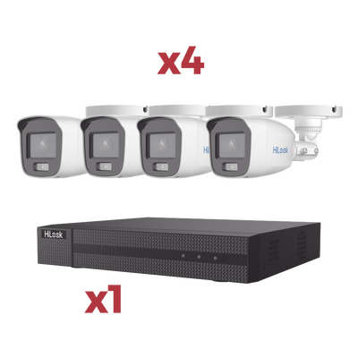 Videovigilancia  HiLook by HIKVISION HL-24B-KIT