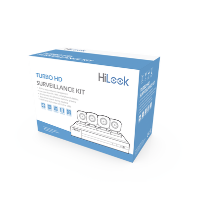 TurboHD de 4 Canales HiLook by HIKVISION HL24LQKITS-M