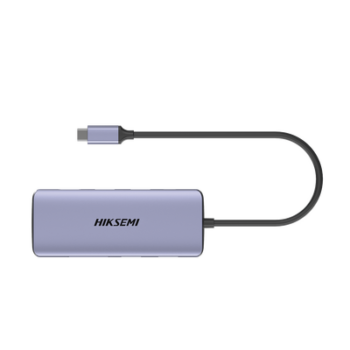 Hub USB-C 8 en 1 / HDMI 4K / 3x USB 3.0 + 1x USB 2.0 / SD + Micro SD / PD 100W / Aleación de Aluminio