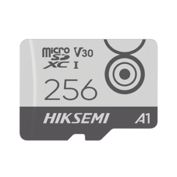 MicroSD HIKSEMI CITY GO / 256 GB / 100 MB/s Lectura / 90 MB/s Escritura / Clase 10 U3 V30 / TLC NAND / Especializada Para Videovigilancia Móvil 24/7