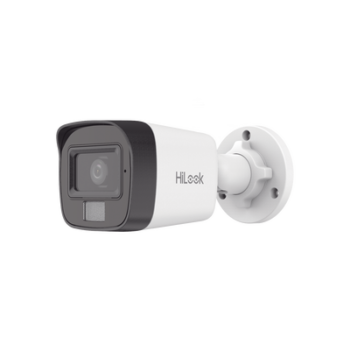 [Dual Light] Bala IP 2 Megapixel (1080p) / Lente 2.8 mm / Ángulo de visión 101° / 20 mts IR + 15 mts Luz Blanca / Micrófono Integrado / ACUSENSE Lite / Exterior IP67 / PoE / dWDR / H.265+ / ONVIF