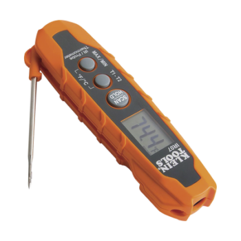 Termómetro Doble IR/Sonda con Medición ºC y ºF. Con Pantalla Retroiluminada
