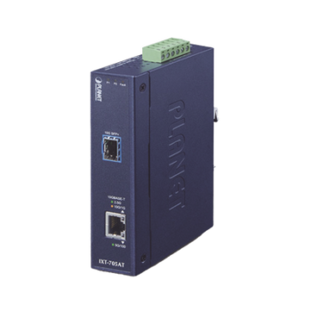 Convertidor de Medios Industrial Ethernet RJ45 10G/5G/2.5G/1G/100M a SFP+ 10GBASE-X