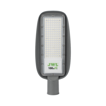 Luminaria LED  de 100 W / 100 - 265 V CA~50/60 Hz / Fotocelda  / Color Blanco/ Dimensiones 200 x 465 x 78 mm / Ángulo de Luz 135°.
